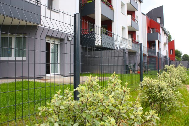 Mise en place de panneaux rigides et portillons