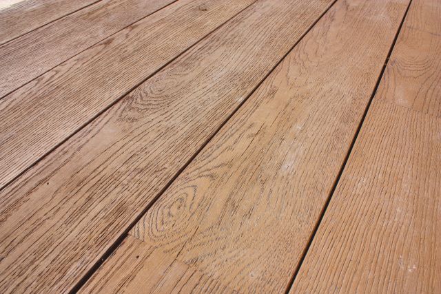 Lames en rsine minrale, imitation bois, Millboard - Grain fin, Chne cuivr (ANSYEARS)