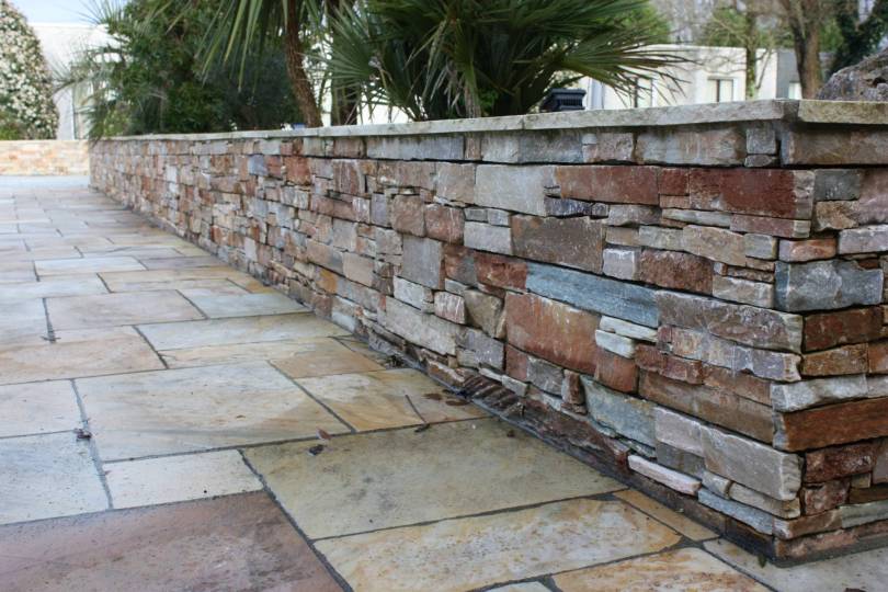 Muret et habillage parement Stonepanel Orient (CUPASTONE)