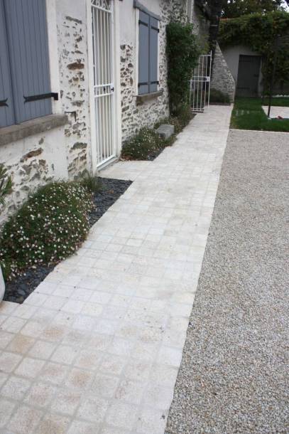 Pavage granit jaune aurore (CUPASTONE)